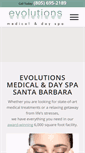 Mobile Screenshot of evolutionsmedicalspa.com